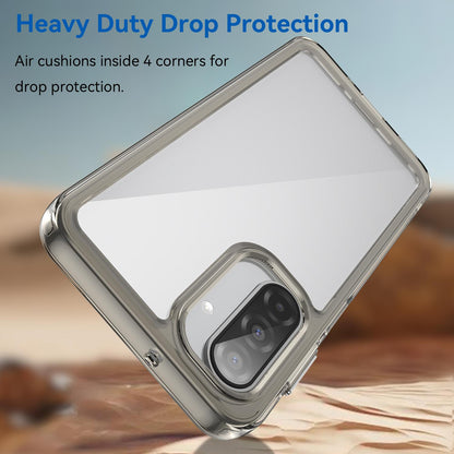 Samsung Galaxy A17 5G Acrylic Hybrid TPU Protective Phone Case, Colourful Series Shockproof Cover