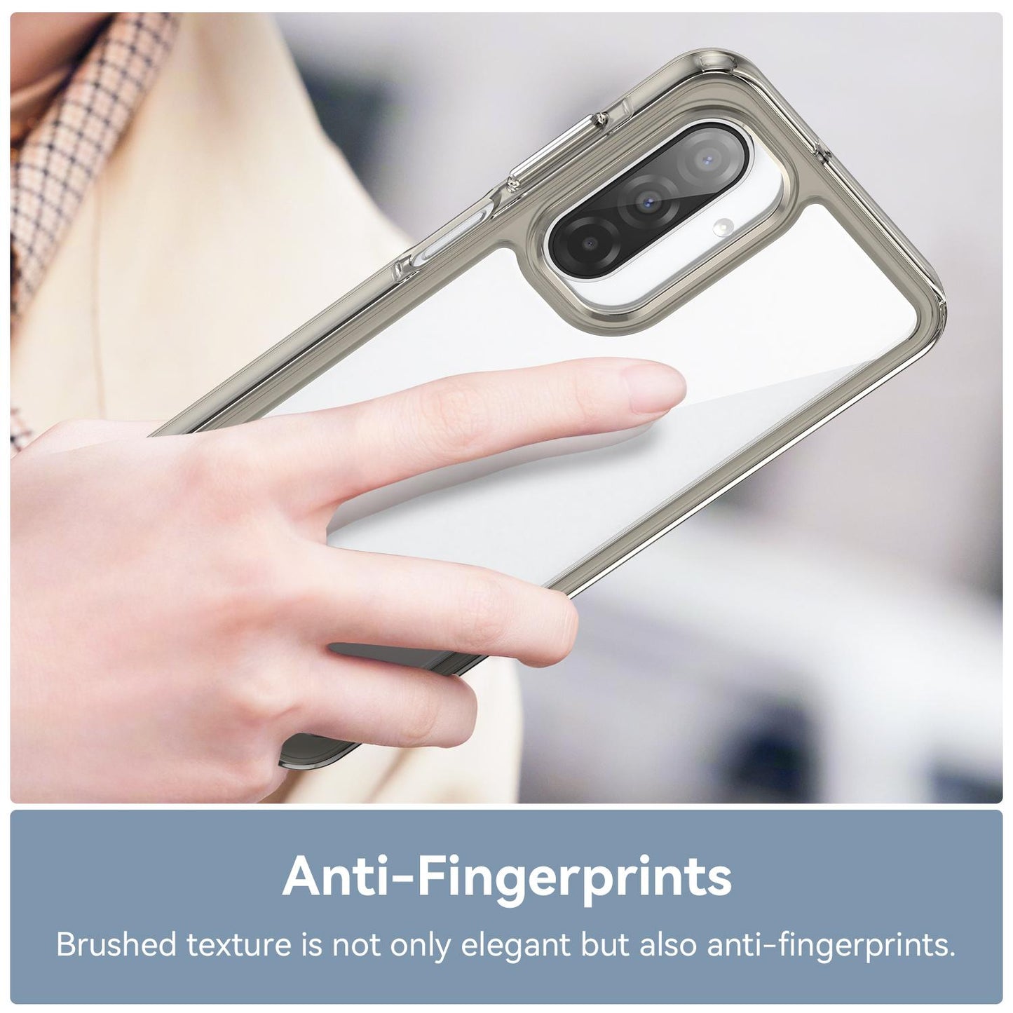 Samsung Galaxy A17 5G Acrylic Hybrid TPU Protective Phone Case, Colourful Series Shockproof Cover