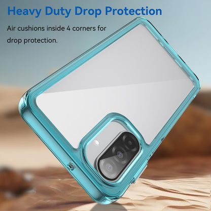 Samsung Galaxy A17 5G Acrylic Hybrid TPU Protective Phone Case, Colourful Series Shockproof Cover