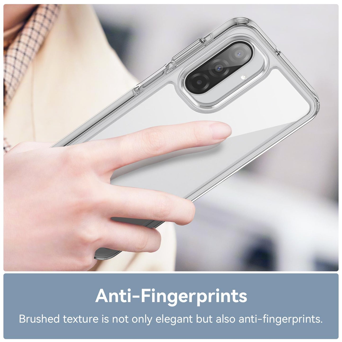Samsung Galaxy A17 5G Acrylic Hybrid TPU Protective Phone Case, Colourful Series Shockproof Cover