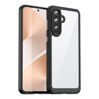 Samsung Galaxy A57 5G Acrylic Hybrid TPU Protective Phone Case, Colourful Series Shockproof Cover