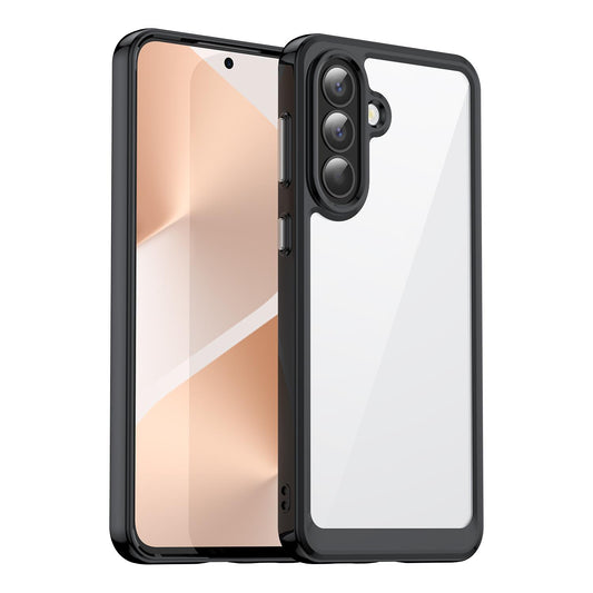 Samsung Galaxy A57 5G Acrylic Hybrid TPU Protective Phone Case, Colourful Series Shockproof Cover