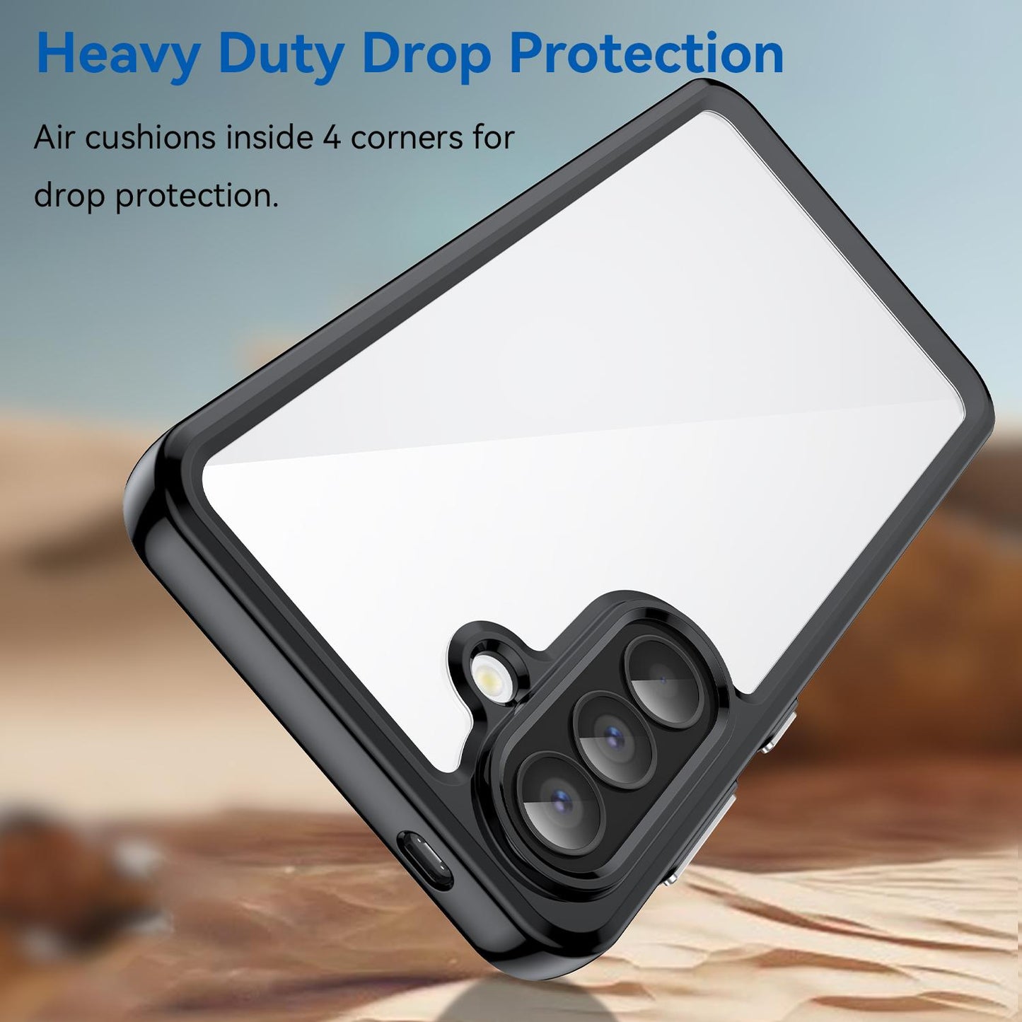Samsung Galaxy A57 5G Acrylic Hybrid TPU Protective Phone Case, Colourful Series Shockproof Cover