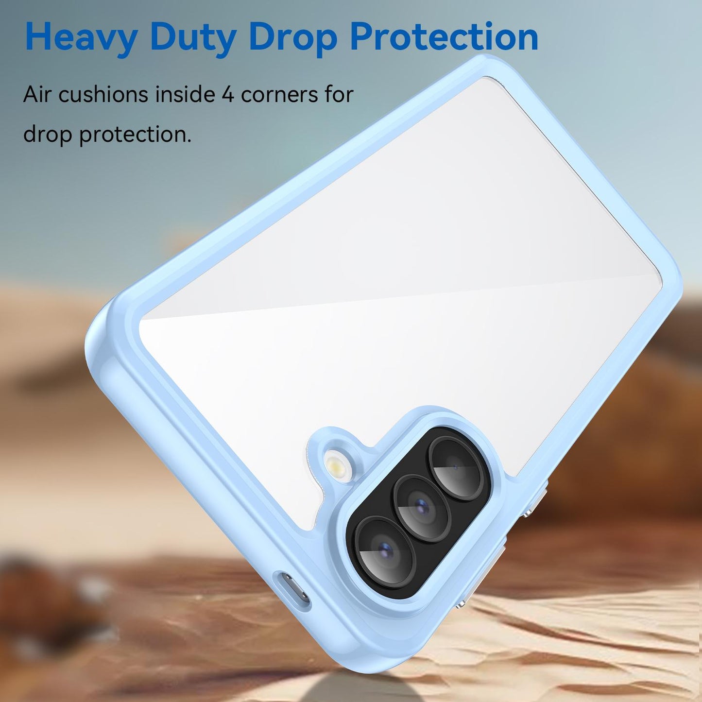 Samsung Galaxy A57 5G Acrylic Hybrid TPU Protective Phone Case, Colourful Series Shockproof Cover