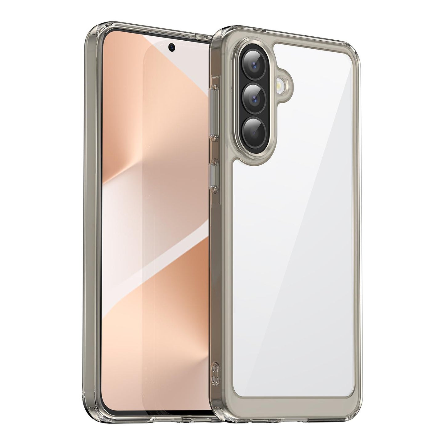 Samsung Galaxy A57 5G Acrylic Hybrid TPU Protective Phone Case, Colourful Series Shockproof Cover