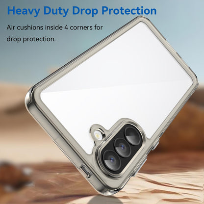 Samsung Galaxy A57 5G Acrylic Hybrid TPU Protective Phone Case, Colourful Series Shockproof Cover