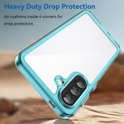 Samsung Galaxy A57 5G Acrylic Hybrid TPU Protective Phone Case, Colourful Series Shockproof Cover