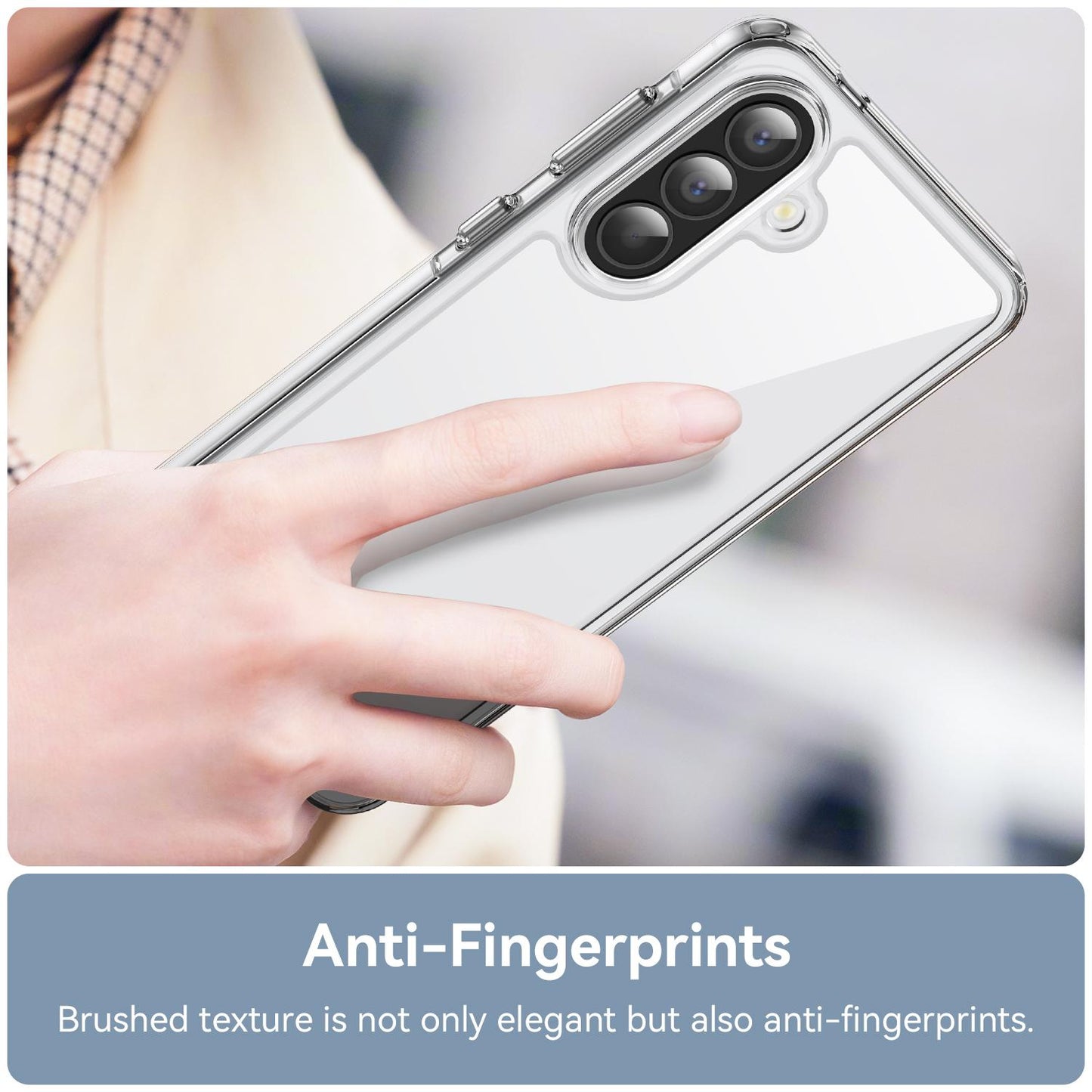 Samsung Galaxy A57 5G Acrylic Hybrid TPU Protective Phone Case, Colourful Series Shockproof Cover