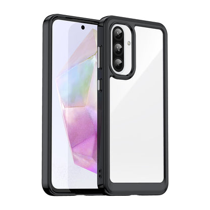 Samsung Galaxy A37 5G Acrylic Hybrid TPU Protective Phone Case, Colourful Series Shockproof Cover