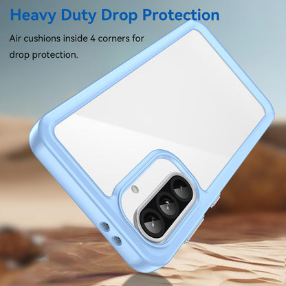 Samsung Galaxy A37 5G Acrylic Hybrid TPU Protective Phone Case, Colourful Series Shockproof Cover