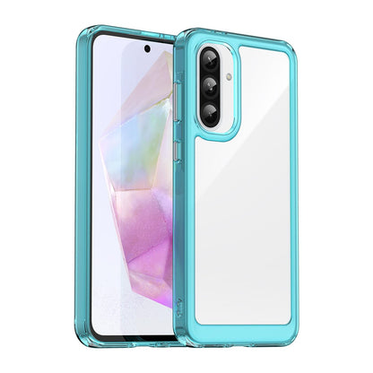 Samsung Galaxy A37 5G Acrylic Hybrid TPU Protective Phone Case, Colourful Series Shockproof Cover