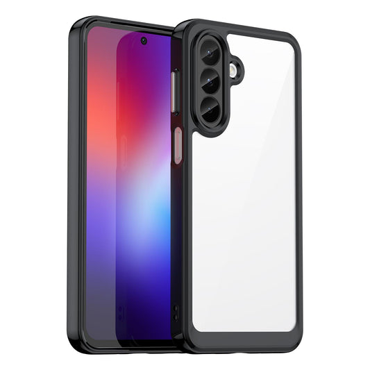 Samsung Galaxy A27 5G Acrylic Hybrid TPU Protective Phone Case, Colourful Series Shockproof Cover