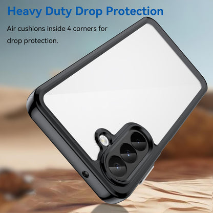 Samsung Galaxy A27 5G Acrylic Hybrid TPU Protective Phone Case, Colourful Series Shockproof Cover