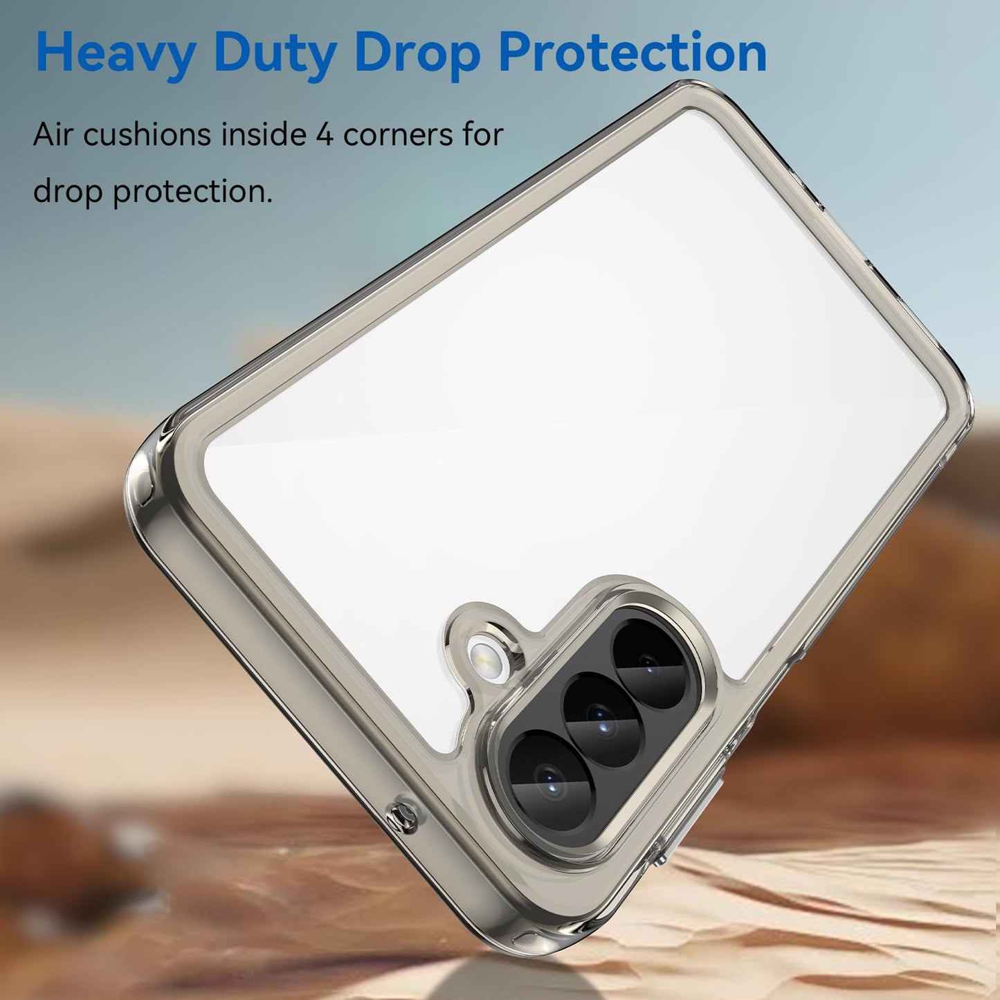 Samsung Galaxy A27 5G Acrylic Hybrid TPU Protective Phone Case, Colourful Series Shockproof Cover
