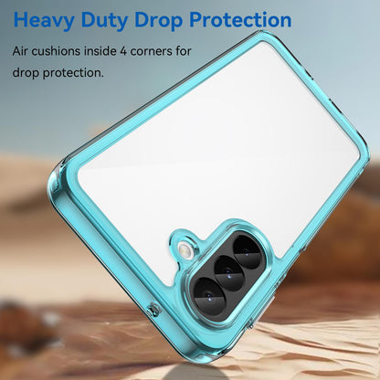 Samsung Galaxy A27 5G Acrylic Hybrid TPU Protective Phone Case, Colourful Series Shockproof Cover