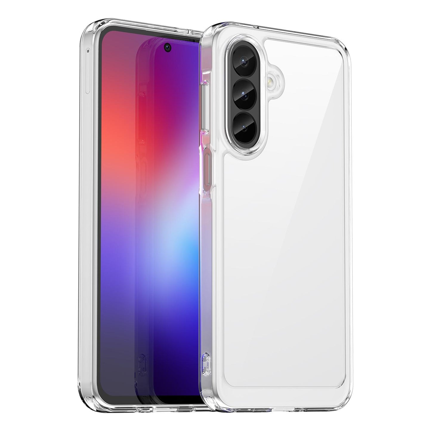 Samsung Galaxy A27 5G Acrylic Hybrid TPU Protective Phone Case, Colourful Series Shockproof Cover