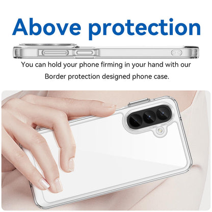 Samsung Galaxy A27 5G Acrylic Hybrid TPU Protective Phone Case, Colourful Series Shockproof Cover