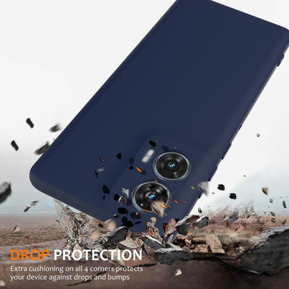 Motorola G96 Shockproof Silicone MagSafe Phone Case with Microfibre Lining Magnetic Cover