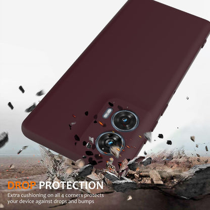 Motorola G96 Shockproof Silicone MagSafe Phone Case with Microfibre Lining Magnetic Cover
