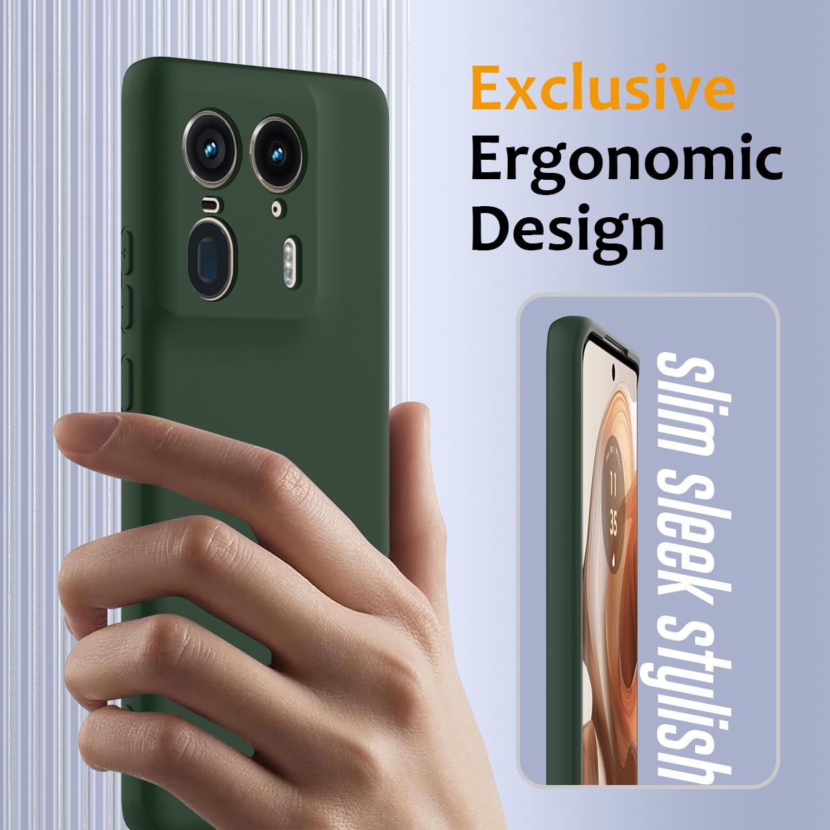 Motorola Moto X50 Ultra Shockproof Silicone MagSafe Phone Case with Microfibre Lining Magnetic Cover
