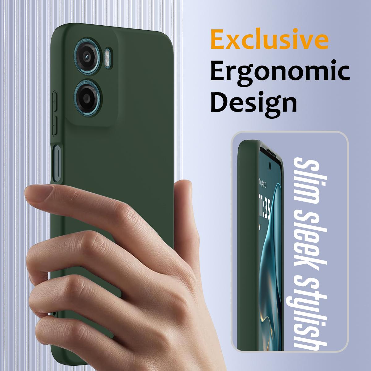 Motorola Moto G05 Shockproof Silicone MagSafe Phone Case with Microfibre Lining Magnetic Cover