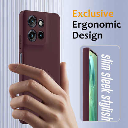 Motorola Moto G Power 2026 Shockproof Silicone MagSafe Phone Case with Microfibre Lining Magnetic Cover
