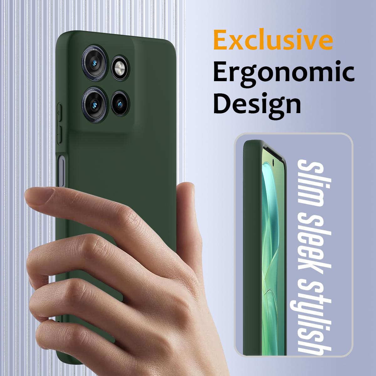 Motorola Moto G Power 2026 Shockproof Silicone MagSafe Phone Case with Microfibre Lining Magnetic Cover