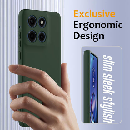 Motorola Moto G Stylus 5G 2025 Shockproof Silicone MagSafe Phone Case with Microfibre Lining Magnetic Cover