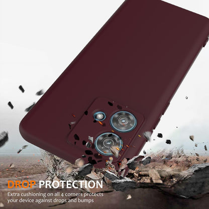Motorola Moto G84 Shockproof Silicone MagSafe Phone Case with Microfibre Lining Magnetic Cover