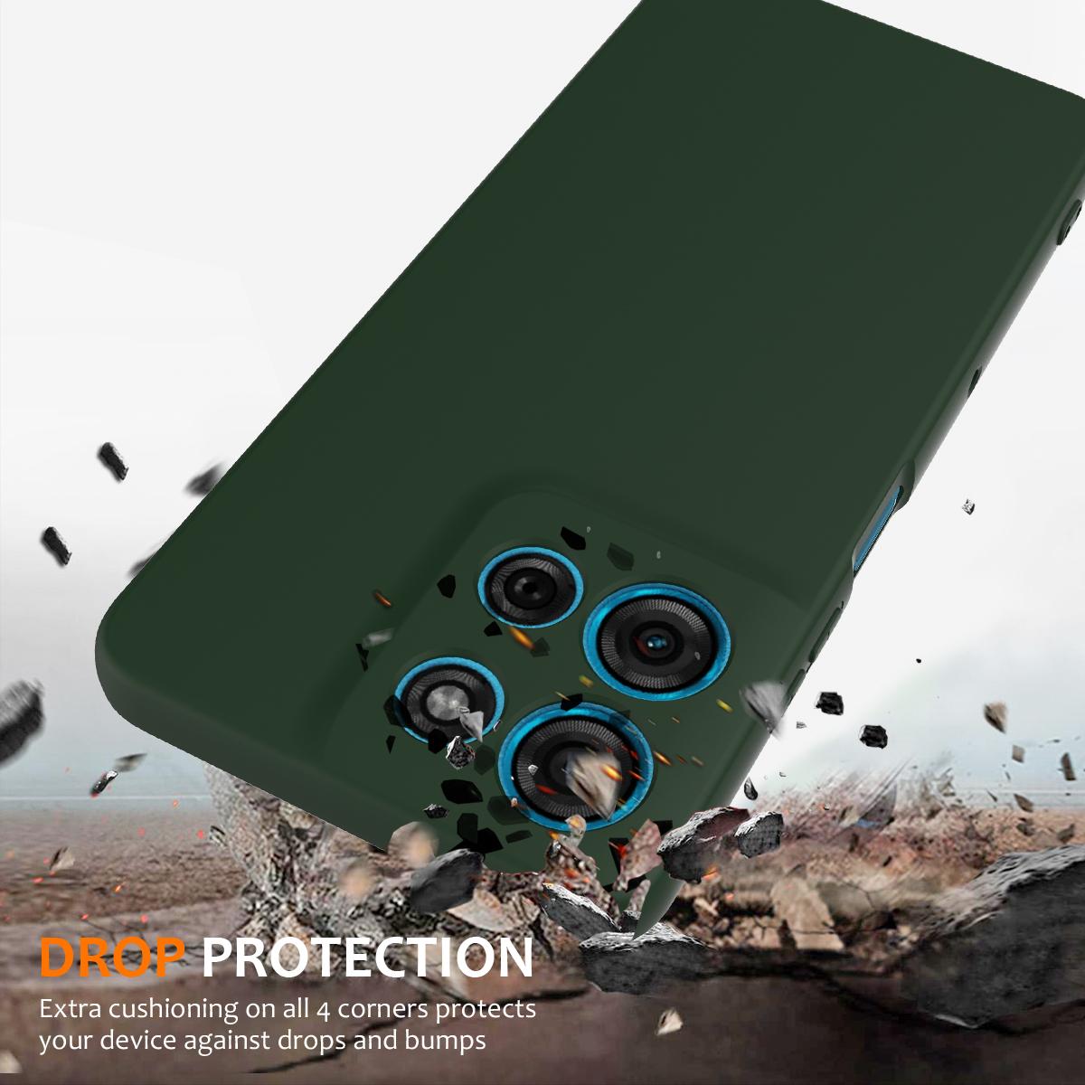 Motorola Moto G86 5G Shockproof Silicone MagSafe Phone Case with Microfibre Lining Magnetic Cover