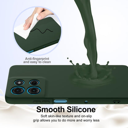 Motorola Moto G86 5G Shockproof Silicone MagSafe Phone Case with Microfibre Lining Magnetic Cover