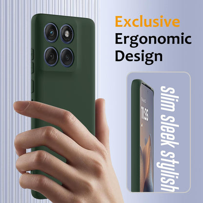 Motorola Edge 70 Shockproof Silicone MagSafe Phone Case with Microfibre Lining Magnetic Cover
