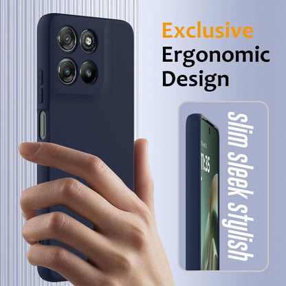 Motorola Moto G67 Power Shockproof Silicone MagSafe Phone Case with Microfibre Lining Magnetic Cover