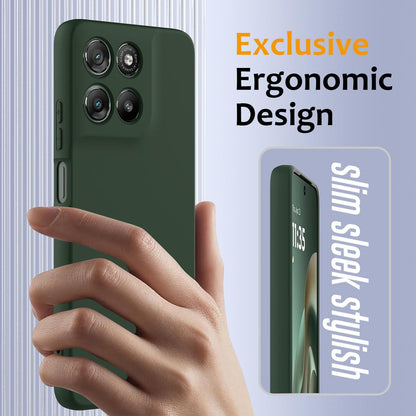 Motorola Moto G67 Power Shockproof Silicone MagSafe Phone Case with Microfibre Lining Magnetic Cover