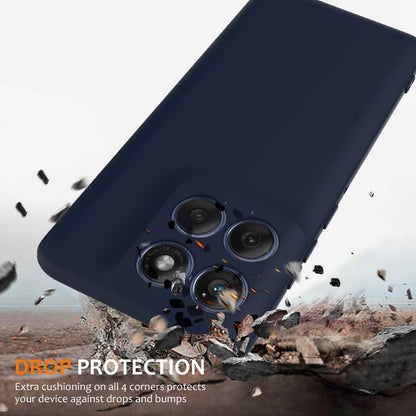 Motorola Edge 70 Fusion Shockproof Silicone MagSafe Phone Case with Microfibre Lining Magnetic Cover