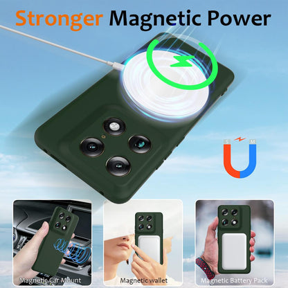 Motorola Signature Shockproof Silicone MagSafe Phone Case with Microfibre Lining Magnetic Cover