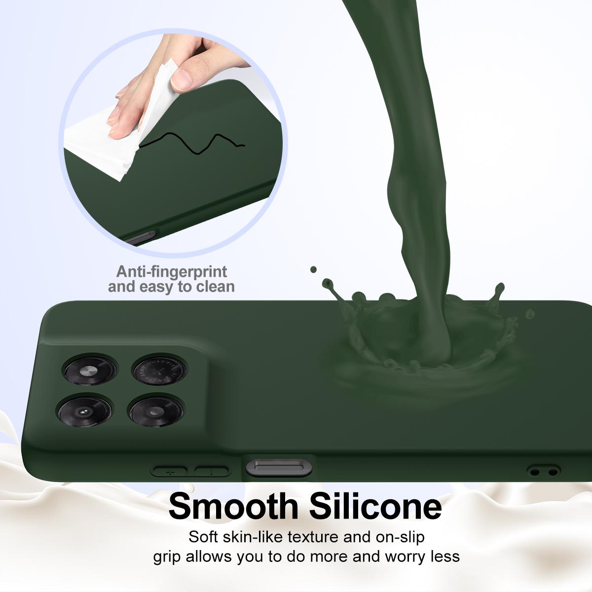 Motorola Moto G37 Power Shockproof Silicone MagSafe Phone Case with Microfibre Lining Magnetic Cover