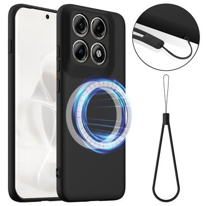 Motorola Edge 70 Pro+ 5G Shockproof Silicone MagSafe Phone Case with Microfibre Lining Magnetic Cover