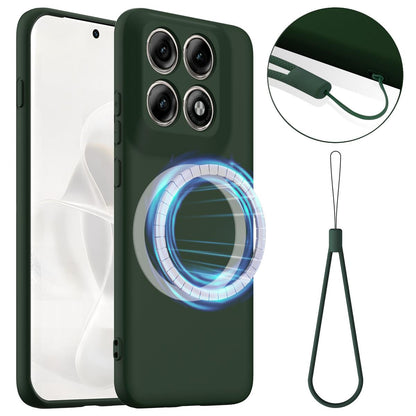 Motorola Edge 70 Pro+ 5G Shockproof Silicone MagSafe Phone Case with Microfibre Lining Magnetic Cover