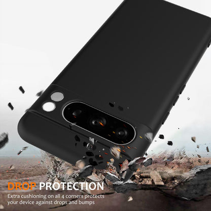 Google Pixel 8 Pro Shockproof Silicone MagSafe Phone Case with Microfibre Lining Magnetic Cover