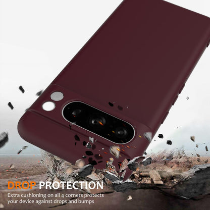 Google Pixel 8 Pro Shockproof Silicone MagSafe Phone Case with Microfibre Lining Magnetic Cover