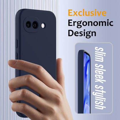 Google Pixel 10a Shockproof Silicone MagSafe Phone Case with Microfibre Lining Magnetic Cover