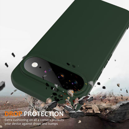 Google Pixel 11 Shockproof Silicone MagSafe Phone Case with Microfibre Lining Magnetic Cover