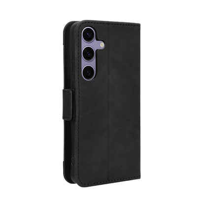 Samsung Galaxy S24 FE 5G Skin Feel PU Leather Wallet Phone Case with Card Slots, Cash Pocket, Magnetic Closure, Built-In Stand, Full Protection TPU Cover