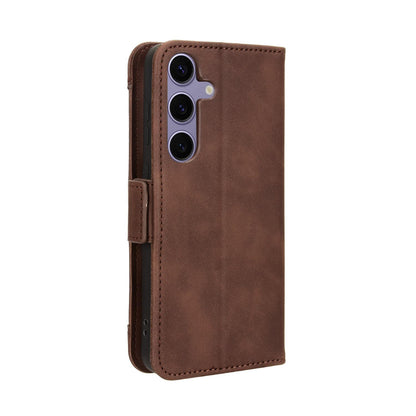 Samsung Galaxy S24 FE 5G Skin Feel PU Leather Wallet Phone Case with Card Slots, Cash Pocket, Magnetic Closure, Built-In Stand, Full Protection TPU Cover