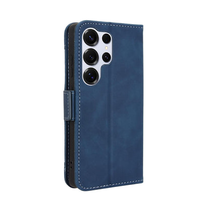 Samsung Galaxy S26 Ultra 5G Skin Feel PU Leather Wallet Phone Case with Card Slots, Cash Pocket, Magnetic Closure, Built-In Stand, Full Protection TPU Cover