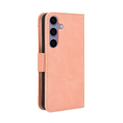 Samsung Galaxy S26+ 5G Skin Feel PU Leather Wallet Phone Case with Card Slots, Cash Pocket, Magnetic Closure, Built-In Stand, Full Protection TPU Cover