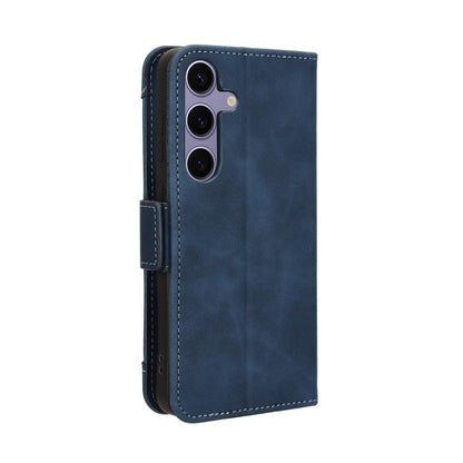 Samsung Galaxy S26+ 5G Skin Feel PU Leather Wallet Phone Case with Card Slots, Cash Pocket, Magnetic Closure, Built-In Stand, Full Protection TPU Cover