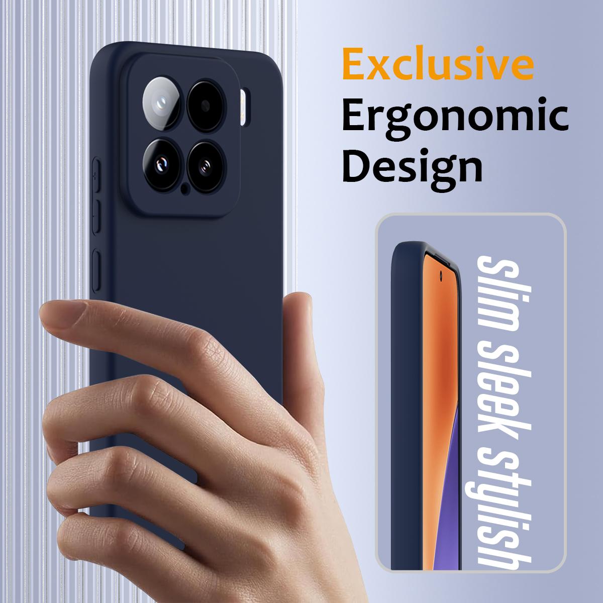 Xiaomi 15 Shockproof Silicone MagSafe Phone Case with Microfibre Lining Magnetic Cover