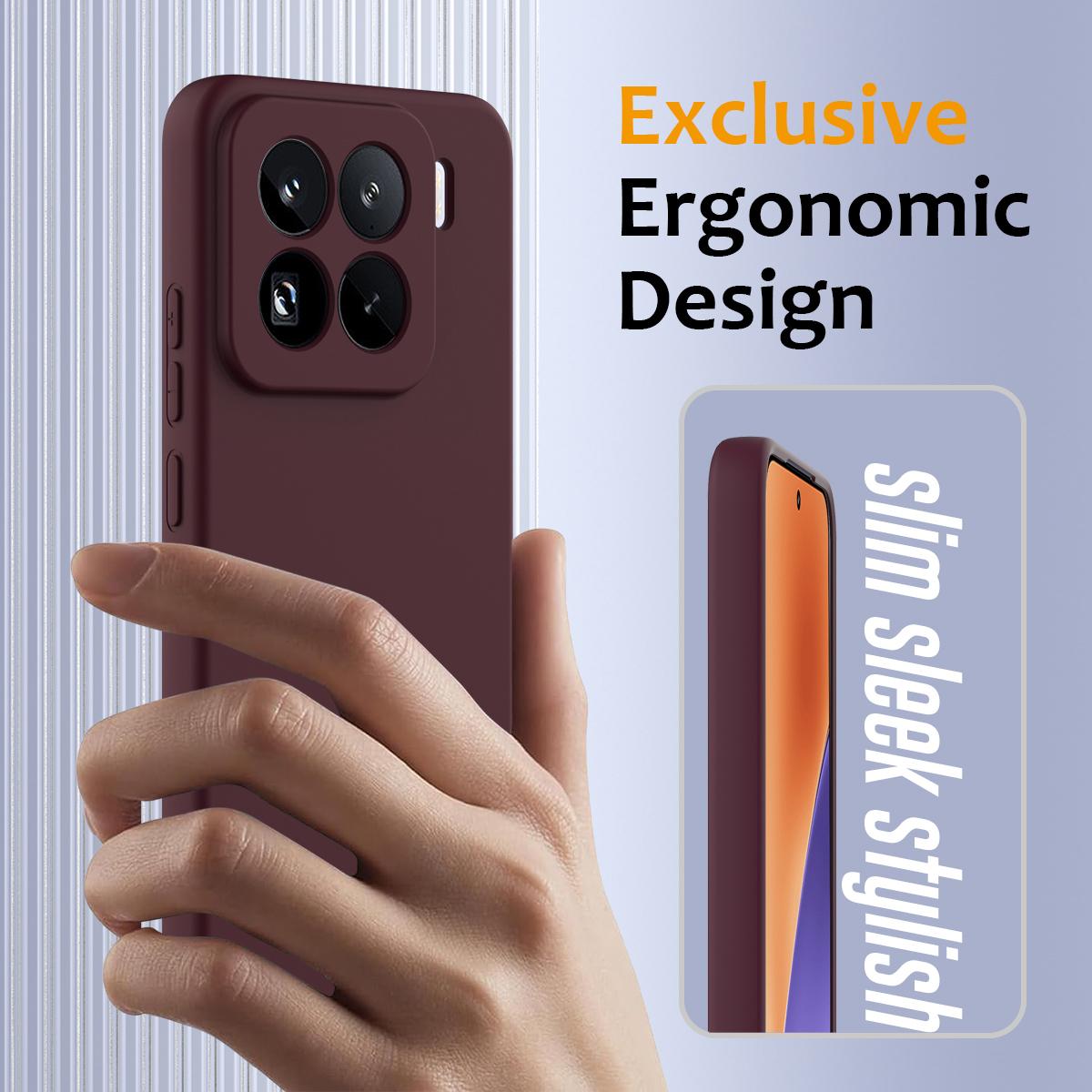 Xiaomi 15 Pro Shockproof Silicone MagSafe Phone Case with Microfibre Lining Magnetic Cover